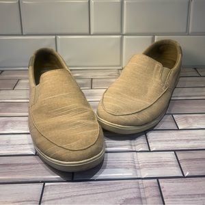 Crocs Dual Comfort Citilane Beige Slip On Shoes Womens Size 9